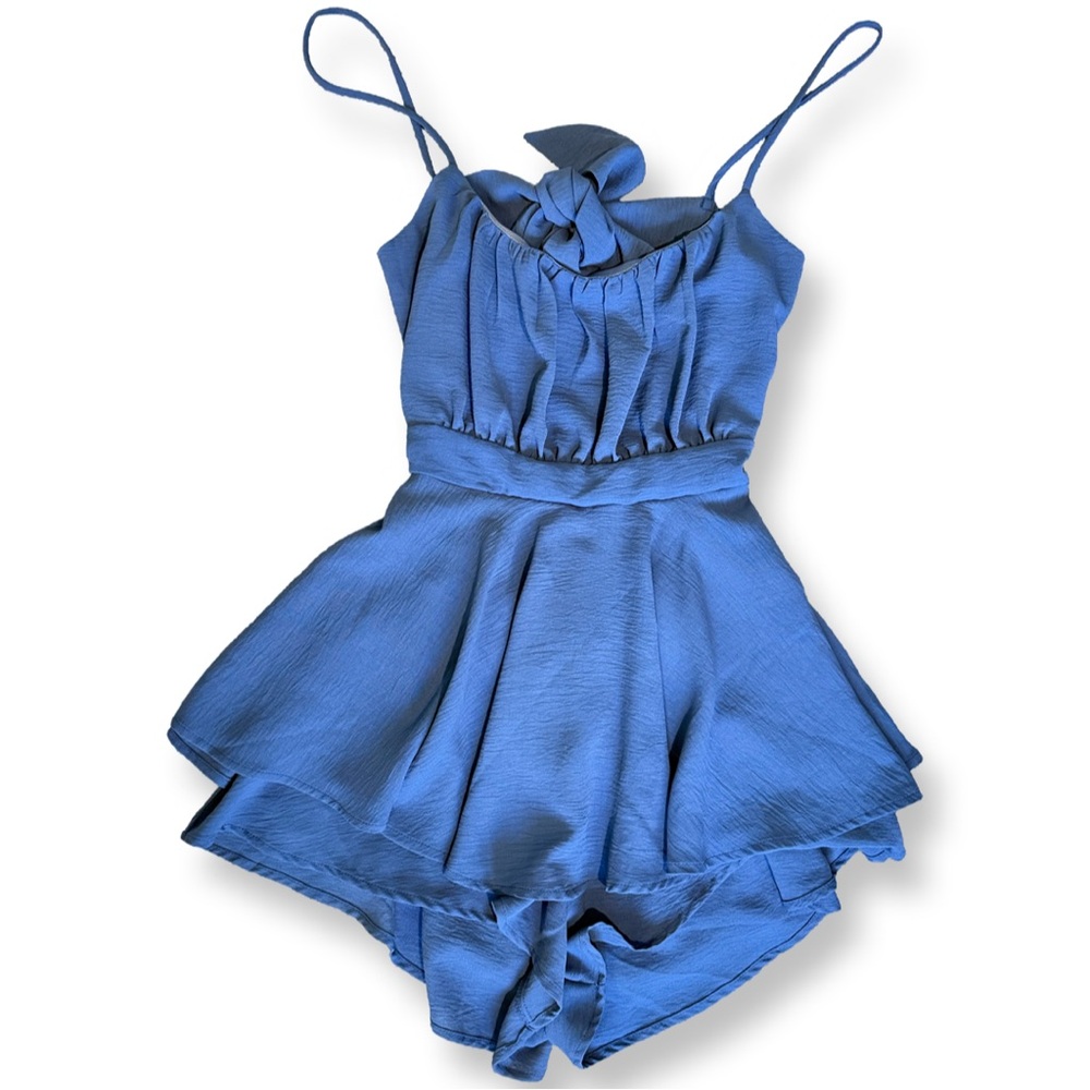 Windsor Blue Romper size M
